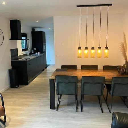 Schitterend 6 Persoons Met Hottub Aan De Bossen Putten